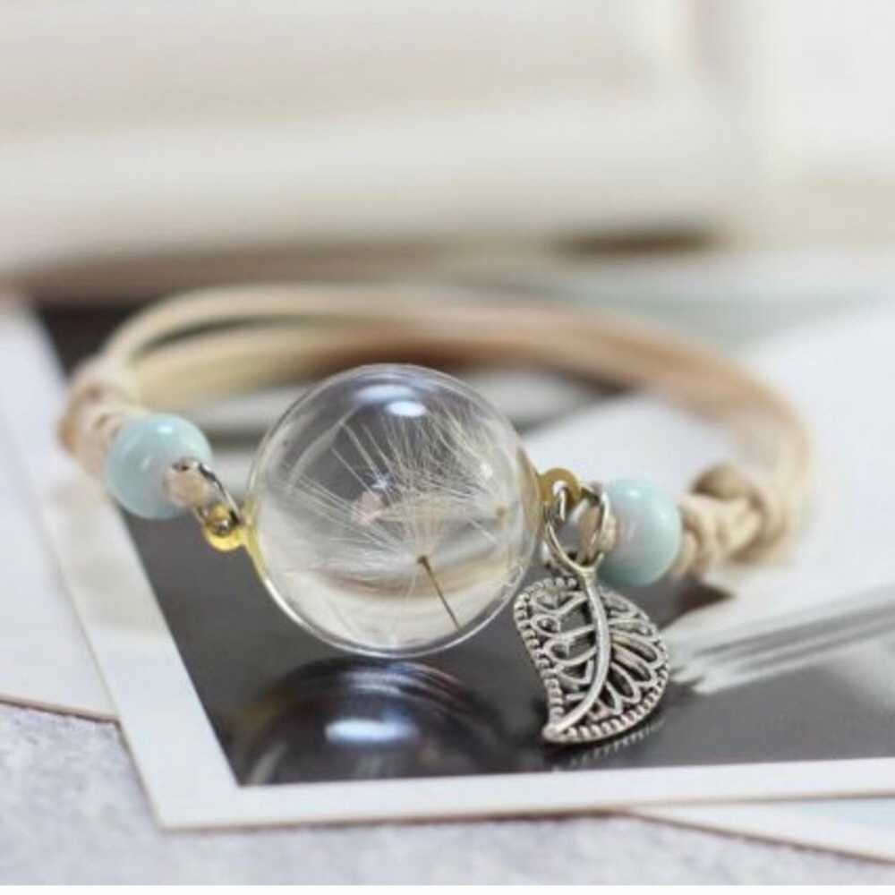 Make a Wish Dandelion Bracelet